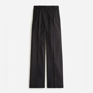 NWOT J. Crew Collection High Rise Wide Leg Pant in Satin Tailoring